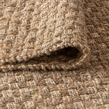 Estera Hand Woven Boucle Chunky Jute Area Rug